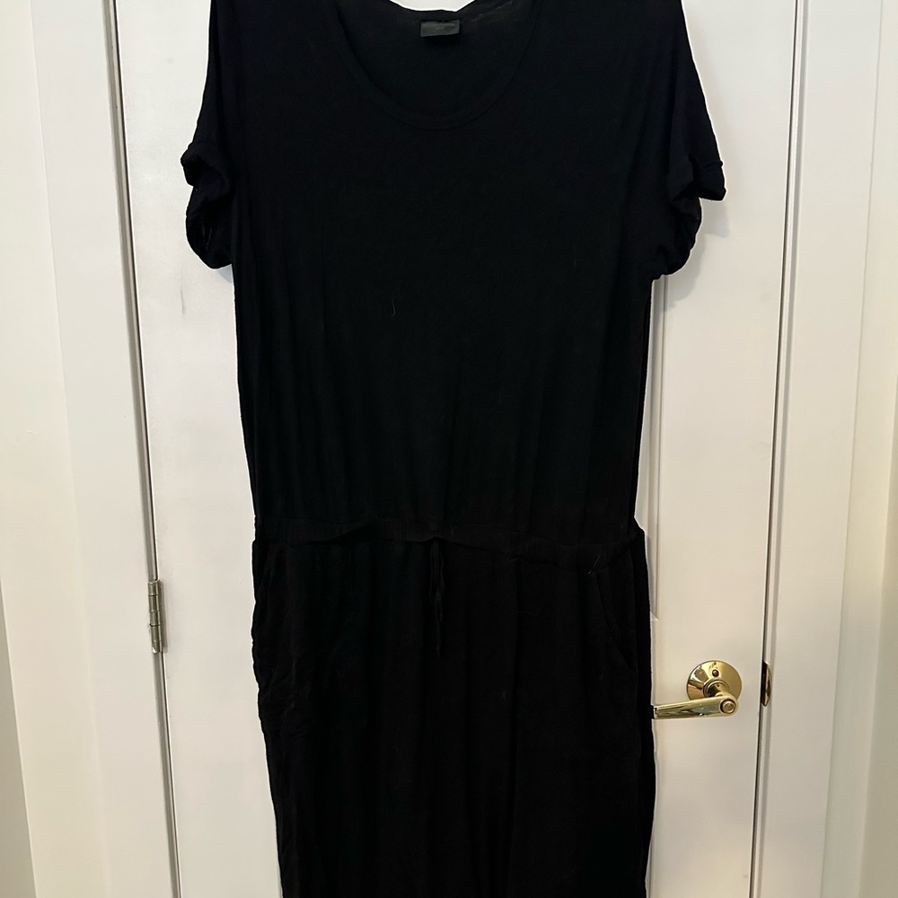 Casual Black Dress